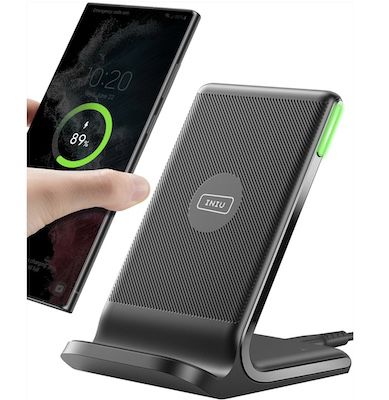 INIU Wireless Charger Stand 15W für 8,49€ (statt 17€)