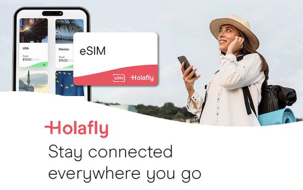 5% Rabatt auf Holafly unlimited LTE Datentarife (eSIM)