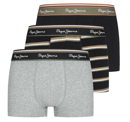 3er Pack Pepe Jeans Herren Boxershorts je 11,99€ zzgl. VSK (statt 25€) – nur S & M