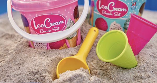 5er Set Sandformen Eis Waffeln mit Portionierer für 2,19€ (statt 3€)