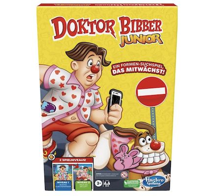 Doktor Bibber Junior Brettspiel für 5,85€ (statt 13€)