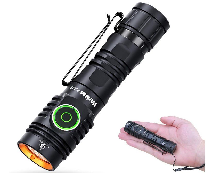 Wurkkos FC13s mini Akku Taschenlampe max. 2.500 Lumen für 29,99€ (statt 46€)