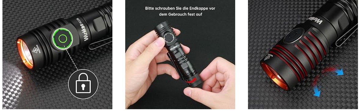 Wurkkos FC13s mini Akku Taschenlampe max. 2.500 Lumen für 29,99€ (statt 46€)