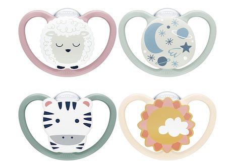 4x NUK Space Day & Night Babyschnuller für 10,79€ (statt 14€)