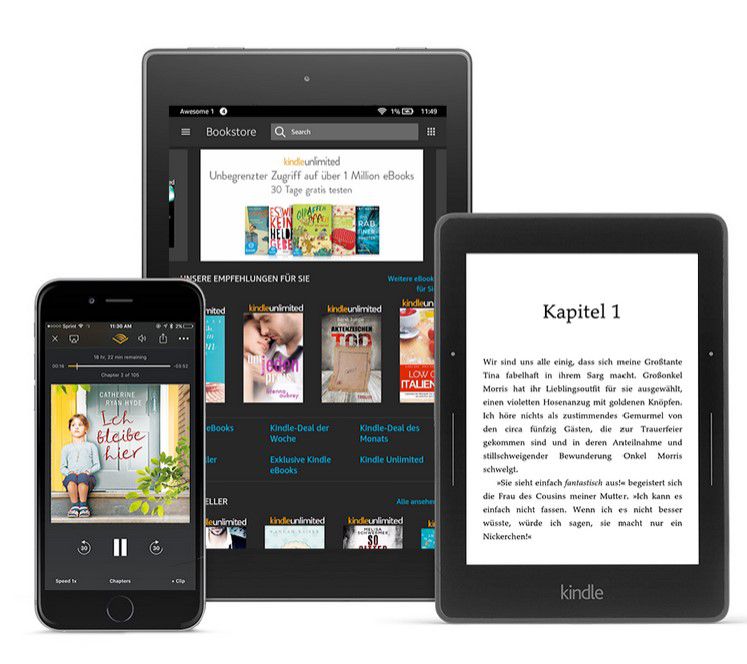 KNALLER!🔥 Amazon Kindle unlimited: 2 Monate eBooks & Hörbücher KOSTENLOS