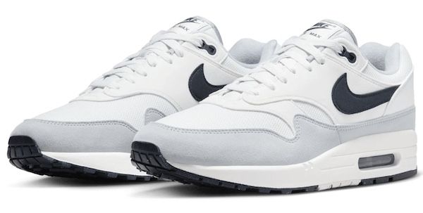 Nike Air Max 1 in Platinum Tint Dark Obsidian für 112,50€ (statt 149€)