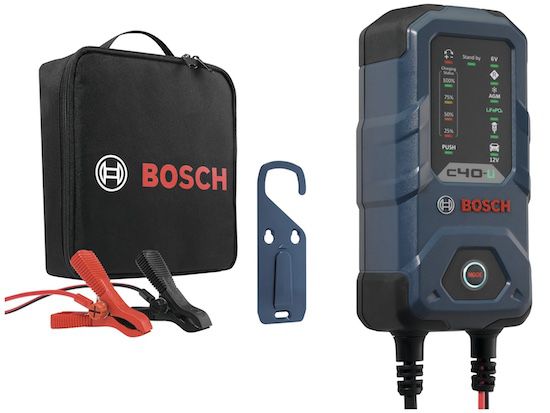 Bosch C40 Li Kfz Batterieladegerät mit Erhaltungsfunktion für 75,08€ (statt 95€)