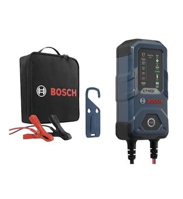 🚗🛠️ Bosch C40-Li Kfz-Batterieladegerät mit Erhaltungsfunktion für 62,67€ (statt 74€)