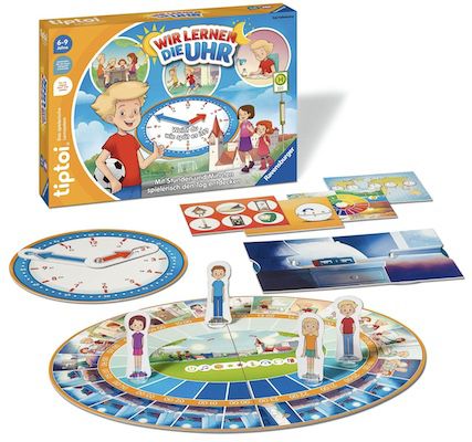 🕑 Ravensburger tiptoi Spiel Wir lernen die Uhr für 15,99€ (statt 20€)