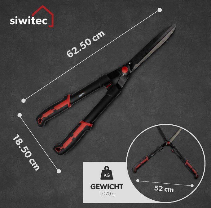 siwitec Hecken  und Gartenschere für 14,90€ (statt 25€)