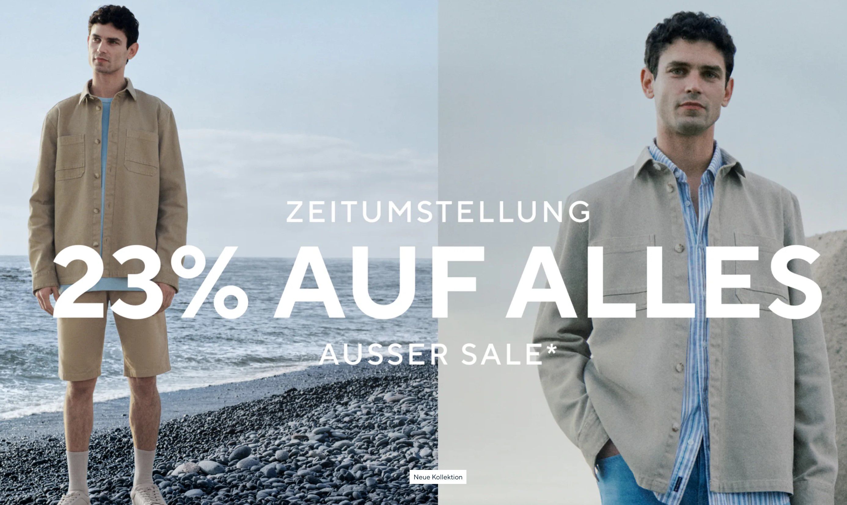 Tom Tailor Zeitumstellung: 23% Rabatt bis Mitternacht   nicht auf Sale