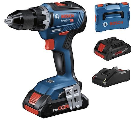 Bosch GSR 18V 55 Akku Bohrschrauber inkl. 2x 4 Ah für 188€ (statt 247€)