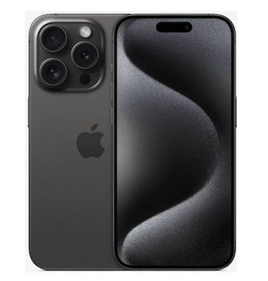 📱🍏 Apple iPhone 15 Pro 256GB Titan Schwarz für 1.049,99€ (statt 1.169€)