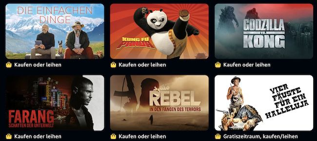 Amazon Filme Weekend: Filme in HD ab 0,99€ leihen