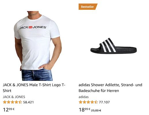 👕👟 Amazon: 20% Rabatt auf Mode ab nur 30€   Tommy Hilfiger, adidas uvm.