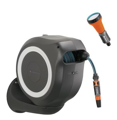 💦 20m Gardena Wand-Schlauchbox RollUp M + Brause für 82,99€ (statt 121€)