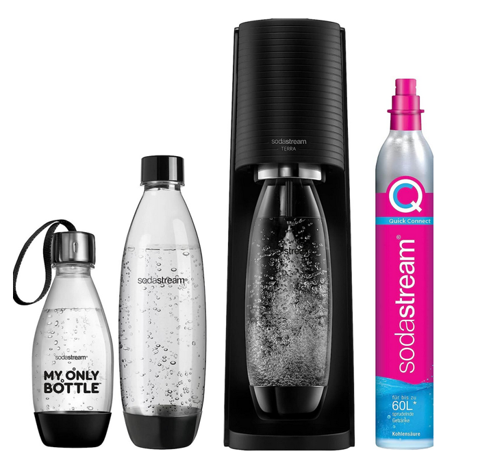 SodaStream Terra Wassersprudler inkl. 3 PET-Flaschen für 64,31€ (statt 70€) SodaStream Terra Wassersprudler inkl. 3 PET Flaschen für 64,31€ (statt 70€)