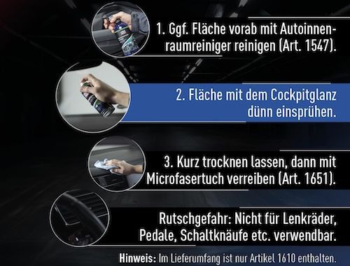 🚘 Liqui Moly Cockpitglanz XXL Reiniger, 600 ml für 5,99€ (statt 14€)