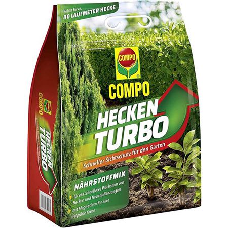 4Kg COMPO Heckenturbo Spezial-Dünger für 16,99€ (statt 21€)