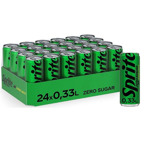 24er Pack Sprite Zero Sugar, 0,33L Dose ab 14,84€ (statt 23€)