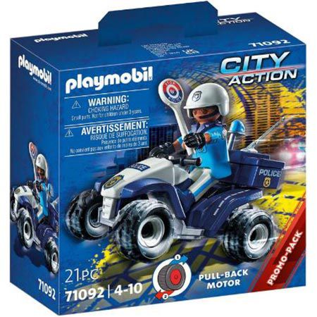 Playmobil 71092 City Action Polizei Speed Quad für 9,99€ (statt 13€)