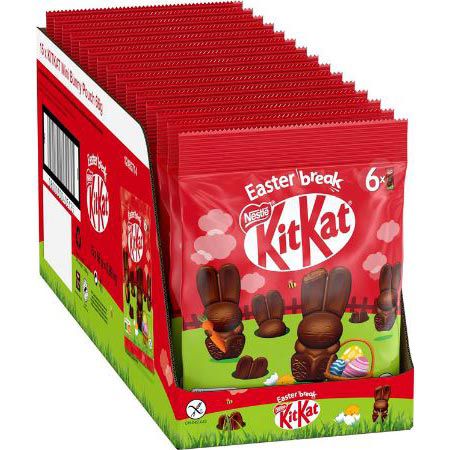 15er Pack Nestle KitKat Mini Osterhasen Beutel, je 66g für 26,28€ (statt 39€)