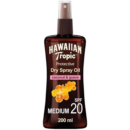 Hawaiian Tropic Protective Dry Spray Oil, LSF 20, 200ml ab 3,40€ (statt 7€)