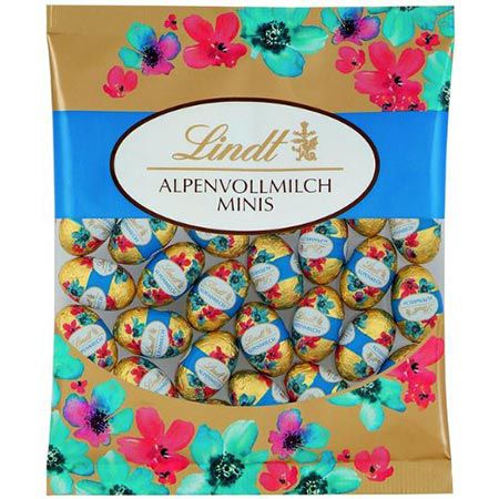 5er Pack Lindt Alpenvollmilch Mini Eier, Blumen Edition, je 180g für 20,13€ (statt 26€)