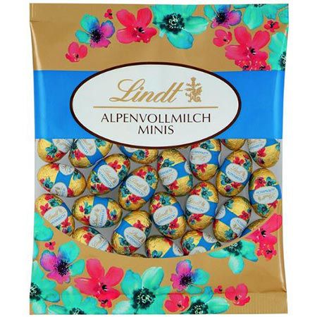 5x Lindt Alpenvollmilch Mini Eier, Blumen Edition, je 180g ab 22,37€ (statt 29€)