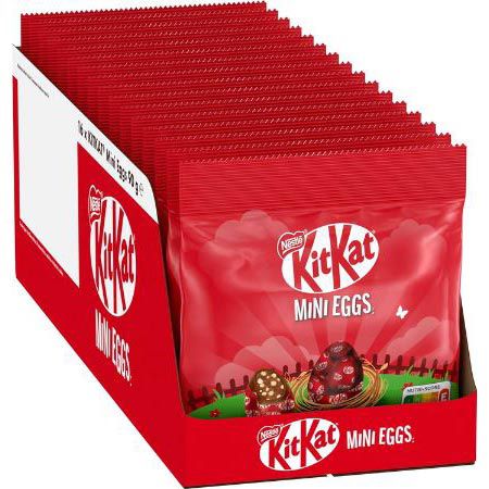 16er Pack Nestle Kitkat Mini Eggs, je 90g für 28,03€ (statt 41€)
