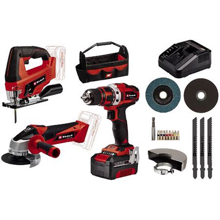 🛠️ Einhell Power X-Change TE-TK 18/3 Li Kit für 159,99€ (statt 204€)