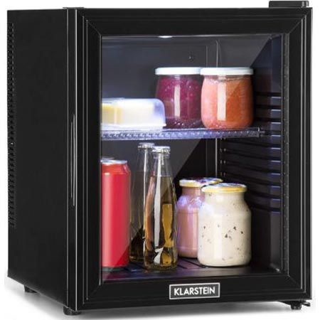 Klarstein Mini Kühlschrank mit Glastür, 32L für 93,74€ (statt 125€)