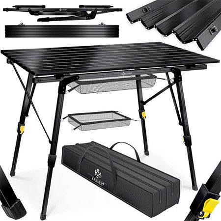 Kesser Faltbarer Campingtisch inkl. Tragetasche, 90 x 53cm für 44,80€ (statt 65€)