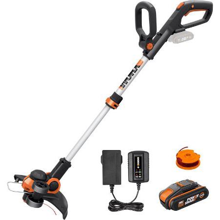 WORX WG163E.1 20V Akku-Rasentrimmer inkl. Akku + Ladegerät für 78,36€ (statt 102€)