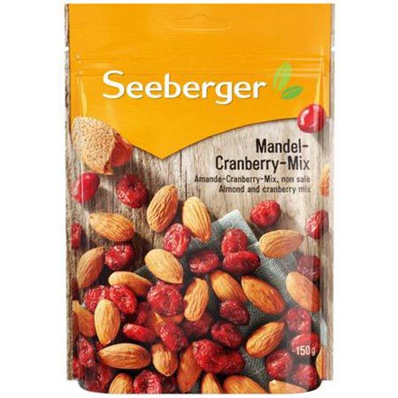 5er Pack Seeberger Mandel Cranberry Mix ab 11,87€ (statt 19€)