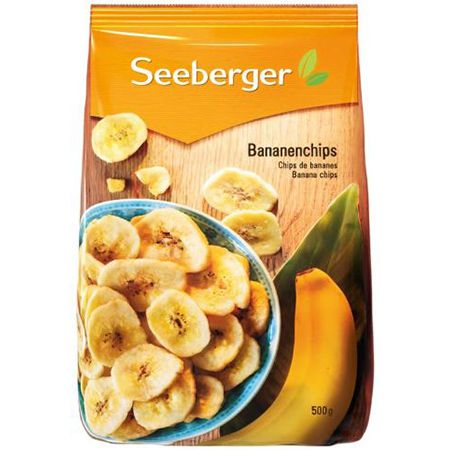 5er Pack Seeberger Bananenchips, je 500g für 17,99€ (statt 24€)