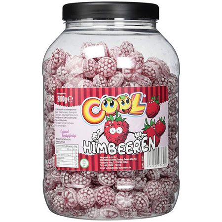 2Kg Cool Klassische Himbeerdrops mit Himbeergeschmack für 13,90€ (statt 20€)