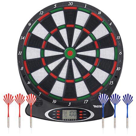 MUWO Bullseye elektronische Dartscheibe mit Zubehör für 23,94€ (statt 34€)