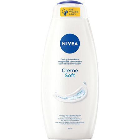 4x NIVEA Creme Soft Pflegebad mit Mandelöl, 750ml ab 9,22€ (statt 16€)