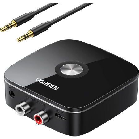 UGREEN Bluetooth 5.3 Audio Adapter mit 10m Reichweite für 12,99€ (statt 20€)
