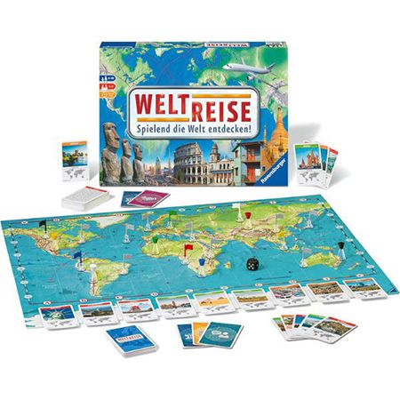 Ravensburger 26888 Weltreise – Familienspiel für 25,89€ (statt 34€)
