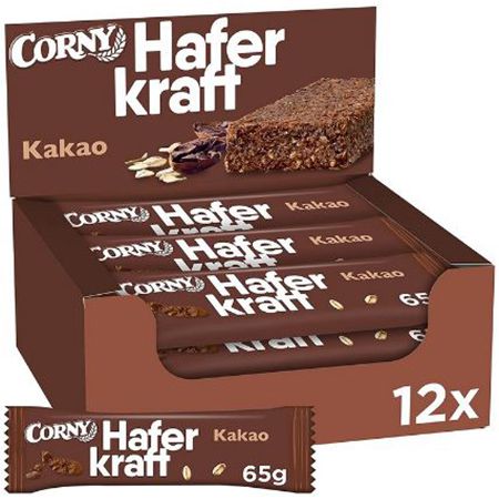 12er Pack Corny Haferkraft Kakao Riegel für 10€ (statt 18€)