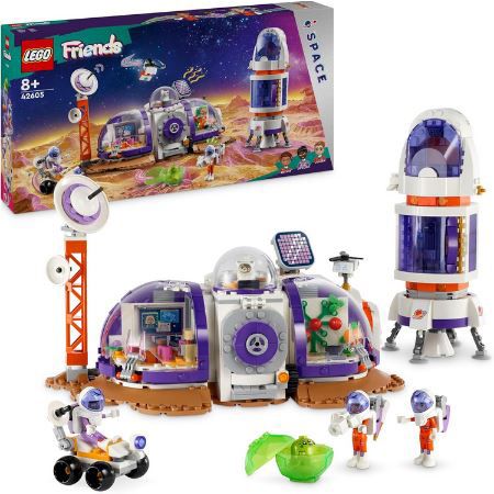 LEGO 42605 Friends Mars Raumbasis mit Rakete für 49,99€ (statt 63€)