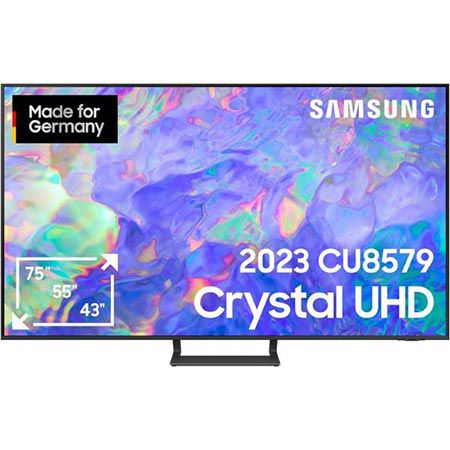 Samsung Crystal CU8579 65″ 4K Smart TV mit AirSlim Design für 699€ (statt 824€)