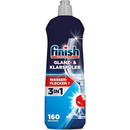 3 x Finish Glanz  & Klarspüler, je 800ml ab 6,36€ (statt 7€)