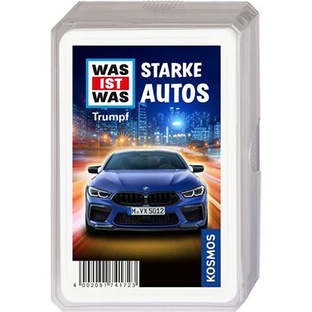 Kosmos Was ist was? Starke Autos, Quartett für 2,39€ (statt 7€)