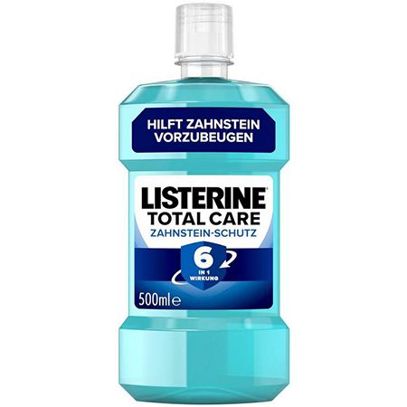 Listerine Total Care Zahnstein Schutz Mundspülung, 500ml ab 2,76€ (statt 5€)