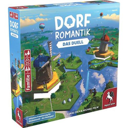 Pegasus Spiele Dorfromantik   Das Duell Brettspiel für 22,99€ (statt 27€)