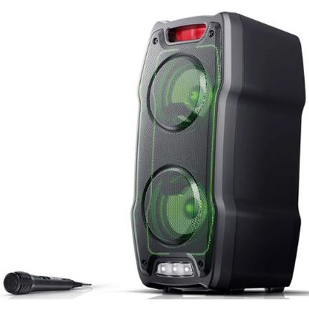 Sharp PS-929 Bluetooth Lautsprecher mit Mikrofon & Licht für 109€ (statt 121€)