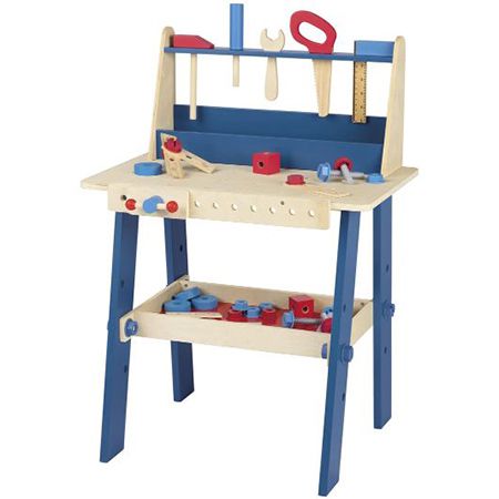 Playtive Kinder Werkbank aus Echtholz für 35,94€ (statt 51€)